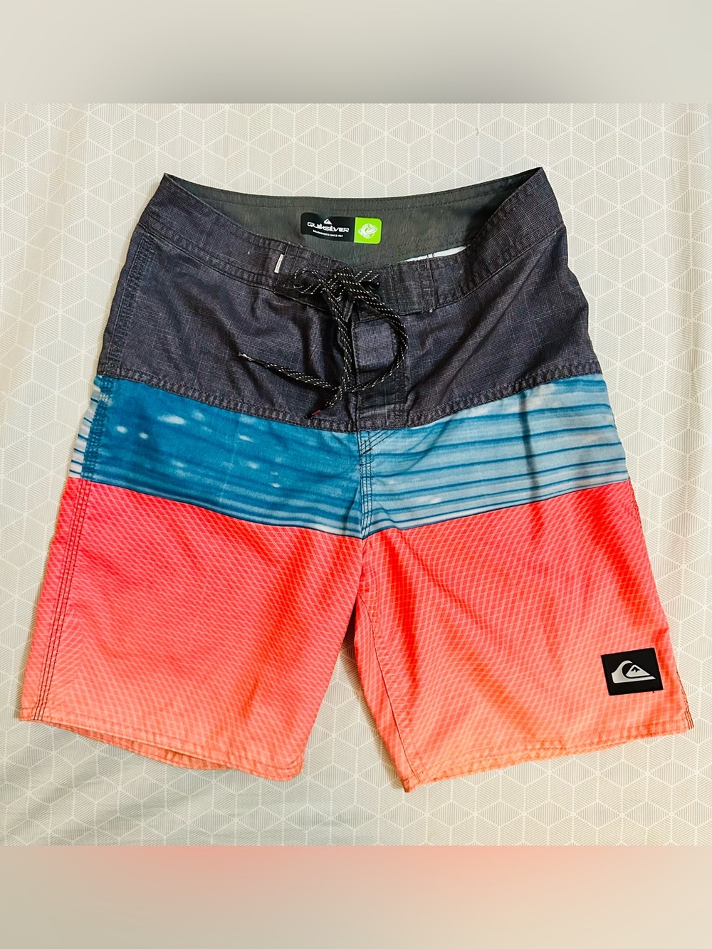 Quiksilver Board Shorts/ Swim Trunks- size 25